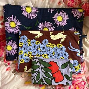 Baggu Go Pouch set